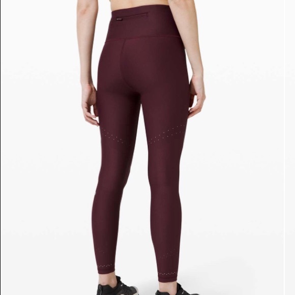 lululemon athletica Pants - NWOT Lululemon Zoned In Tight 27" Cassis